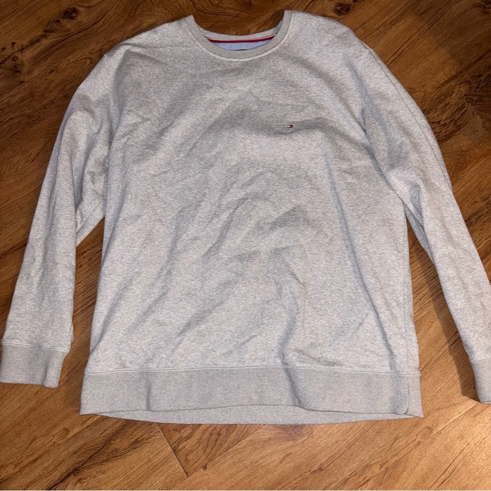 Gray Crewneck Sweater TOMMY H.